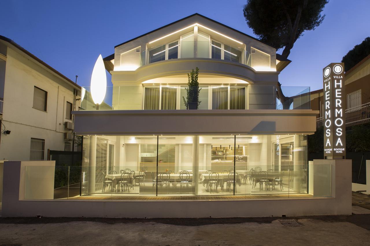 Hotel Villa Hermosa Риччоне Экстерьер фото