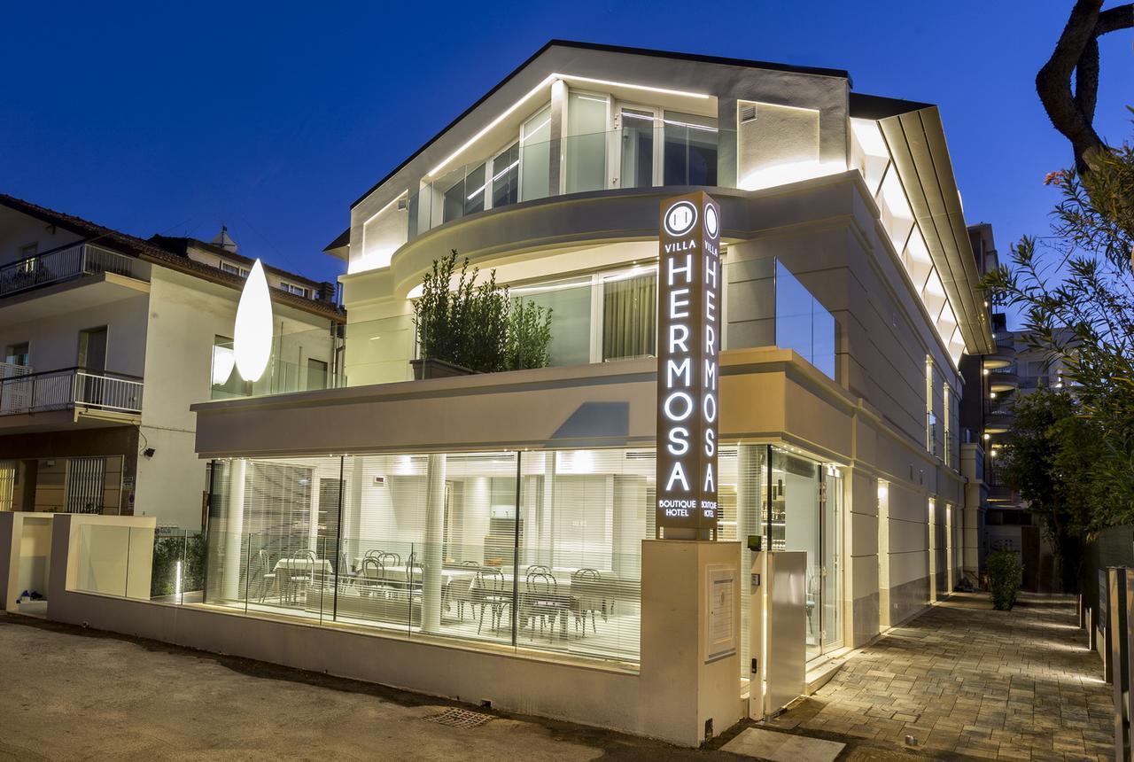 Hotel Villa Hermosa Риччоне Экстерьер фото